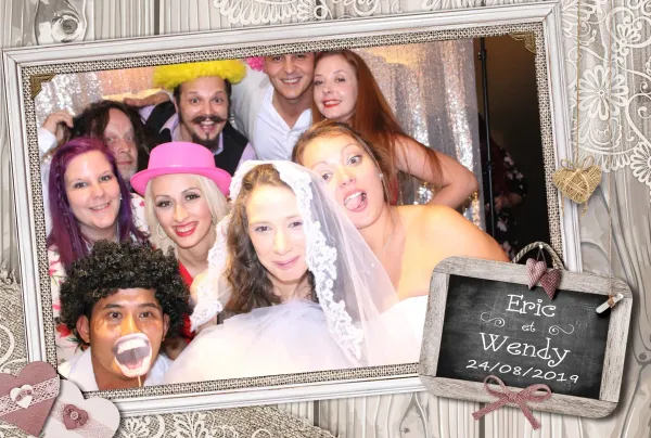 Exemple photo photobooth mariage