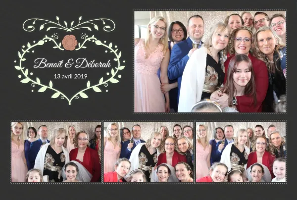 Exemple photo photobooth mariage