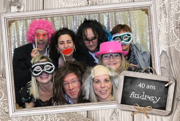 Exemple photo photobooth anniversaire