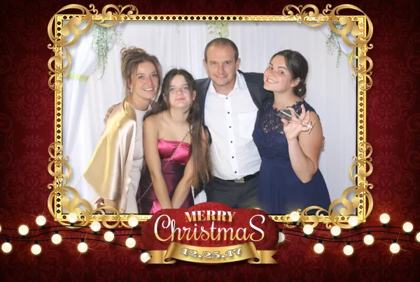 Exemple de cadre photo personnalisé photobooth