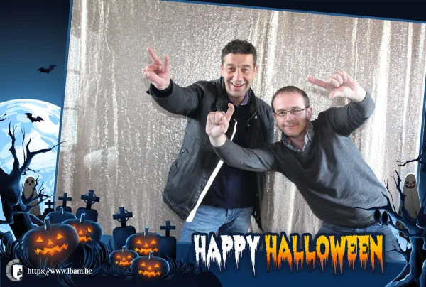 Exemple de cadre photo personnalisé photobooth